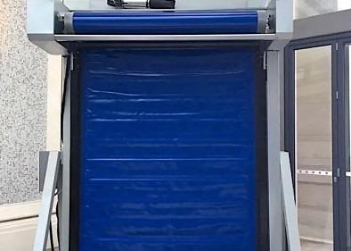 Buy cheap 0.75kw High Speed Freezer Doors Thermal Insulated 3500mm With Servo Motor from wholesalers