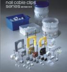 Steel nail cable clip series