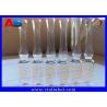 Buy cheap Custom Printing Injection Mini Clear Glass Ampoules 1ml 2ml 3ml 5ml 10ml 20ml from wholesalers
