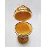 Buy cheap Hand Painted Enameled Faberge Egg Style Decorative Hinged Jewelry Trinket Box Unique Gift Home Decor Jewelry Box from wholesalers
