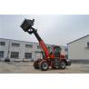 Buy cheap Black Red Tele Boom Forklift With Lawn Mower Four Wheel Drive Forklift from wholesalers