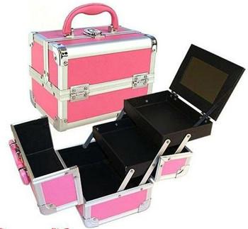 Buy cheap Quick Delivery Aluminium Makeup Case Customized Size For Home / Travel / Shopping from wholesalers