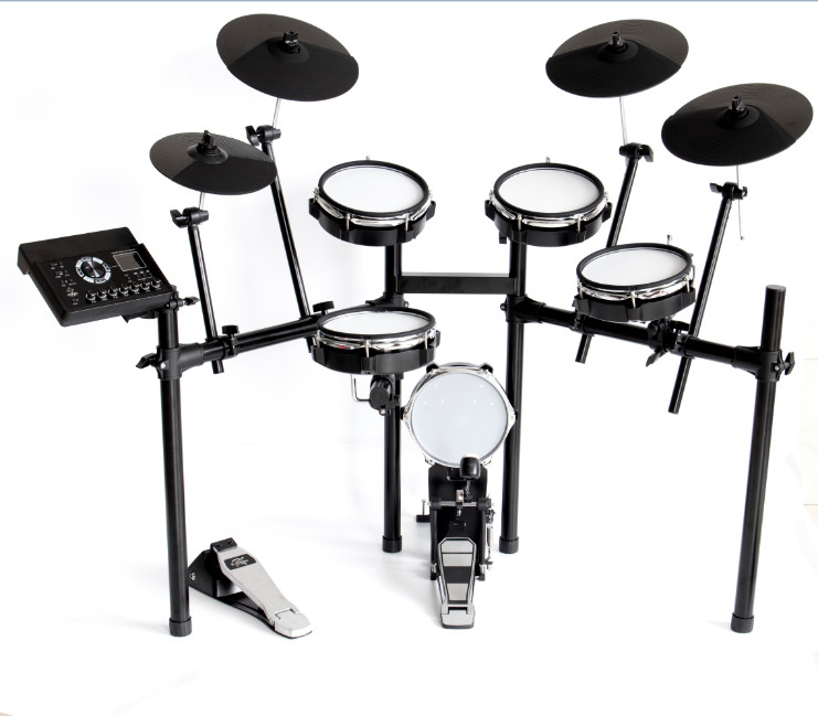 Professional drum set electronic/drum electric electronic drum set The thicker the drum, the louder the sound; The thinn