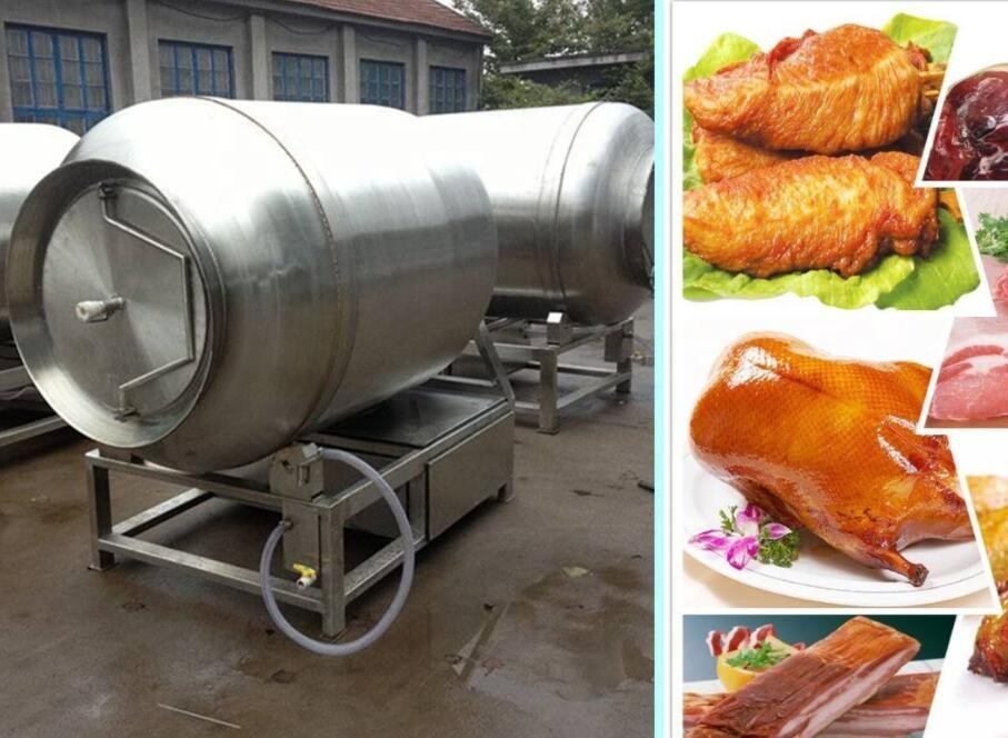 Hot sale Commercial 200L vacuum salting marinated machine meat massager tumbler