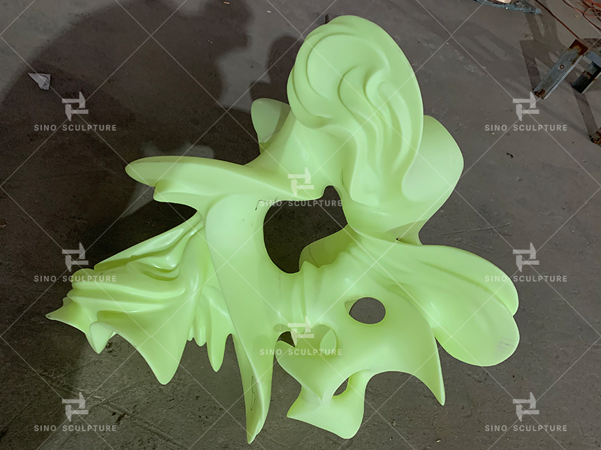 3D printed model for the bronze cast sun wheel sculpture