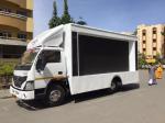 Full Color P8 SMD 3535 1/4 Scan Led Mobile Billboard on Vehicles INDIA
