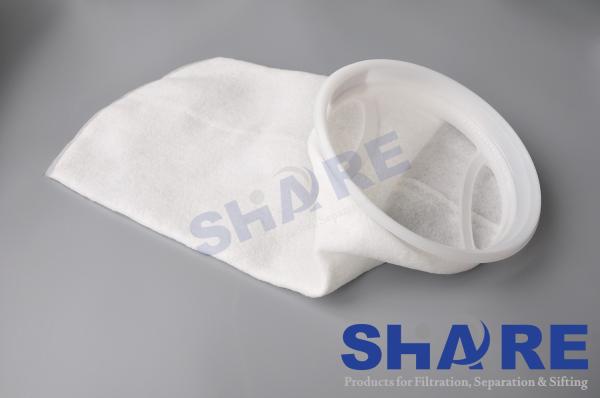 Buy cheap Polypropylene Felt Filter Bag For Aquaculture 1 5 10 25 50 100 200 Micron from wholesalers
