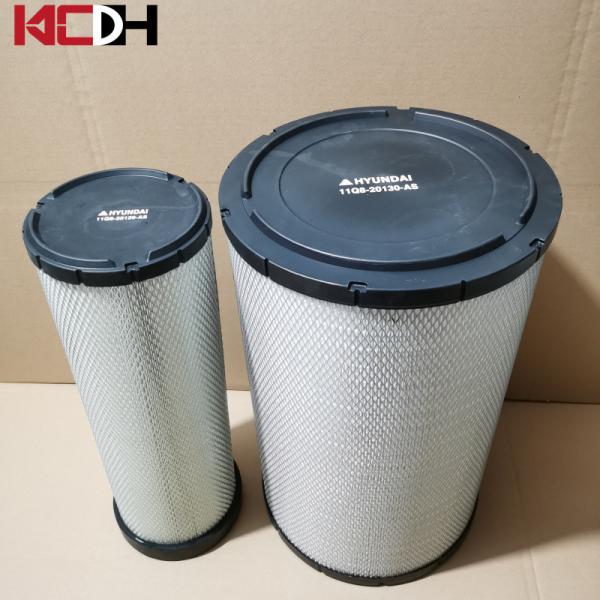 Buy cheap Hyundai Excavator Air Filter 11q8-20130-As P777868 Cellulose from wholesalers