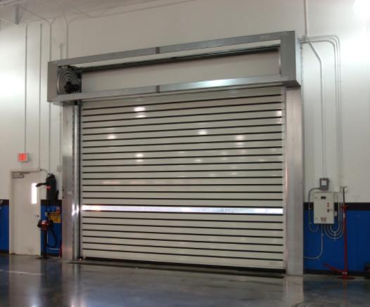 Buy cheap Aluminum Transparent High Speed Spiral Door Safety Efficiency from wholesalers