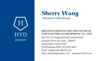 Qingdao Hongyunda Mechanical and Electrical Equipment Co., Ltd