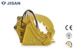 Stone Excavator Grapple Bucket Fixed Type Hydraulic Power High Strength Steel
