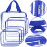 Buy cheap Multifunctional 6pcs Clear PVC Travel Luggage Pouch With Handle from wholesalers