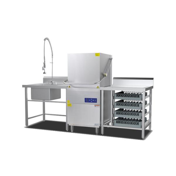 Stainless steel commercial dishwasher restaurant hotel commercial hood type