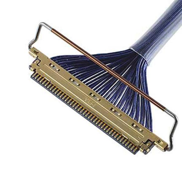 Buy cheap Horizontal Mating Type Micro-Coaxial CABLINE-VS 20453 20454 20455-240T A40E-76 2574 2576-0402 Coaxial Cable 0.4 Mm Pitch from wholesalers