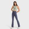 Buy cheap Flared Leg Pocket Yoga Pants Women High Wasit Leggings With Hidden Pocket from wholesalers