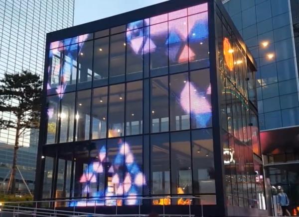 Buy cheap Outdoor P3.9 P7.8 Transparent Glass AVOE LED Display For Shopping Mall from wholesalers