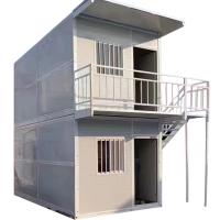 Buy cheap Eco Friendly Waterproof Flat Package Container Houses for Graphic Design product