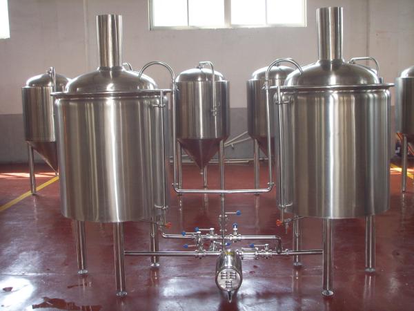 Buy cheap Large Beer Brewing Equipment Stainless Steel Keg Barrel 5 Bbl Brewing System from wholesalers