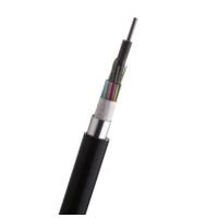 Buy cheap Single mode Optical GYTA Outdoor 4 Core Non-Armored Fiber Optic Cable/Communicat product