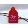 Buy cheap Embossed Matt PVC Rubber Keychain SGS 3D PVC Keychain Purple Red White from wholesalers