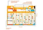 16"x12" Magnetic Whiteboard Chore Reward Chart w/Dry Erase for 3 Kids