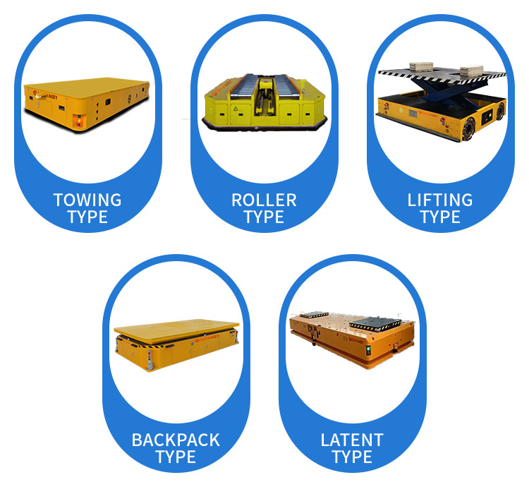 10 Ton Automatic Battery Agv Robot Transfer Vehicle