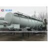 Buy cheap 3 Axle 19M3 21M3 V Type Concentrated Sulfuric Acid Transport Trailer from wholesalers