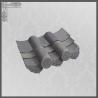 Buy cheap Antique Pagoda Plain Chinese Clay Roof Tiles Old Temple Handmade from wholesalers