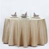 Buy cheap 100% Polyester Hotel Dinning Wedding Table Linens Logo Print from wholesalers