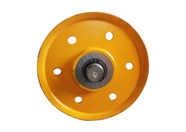 Buy cheap Wear Resistant Bridge Crane Spare Parts , Forged & Casted Steel Crane Wheels from wholesalers