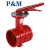 Buy cheap AWWA C509/C515 grooved butterfly valve from wholesalers