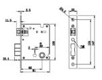 High efficiency Extended Products Hotel lock Long Life Span For Department