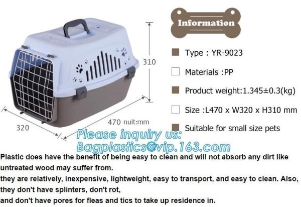 Buy cheap Transport Box Pet Air Box Travel Carrier Cages Portable Plastic Dog Carrier, Dog Box Cages------Durable Plastic Aviation from wholesalers