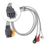 Buy cheap Contec Leadwire Set 5 Trunk ECG Holter 12 Leads Cable from wholesalers