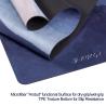 Buy cheap Eco Friendly Printed Suede Yoga Mat , Extra Thick Non Slip Lightweight Fitness Mat from wholesalers