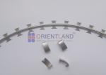 Anti Corrosive Galvanized Razor Wire / Ribbon Barbed Wire BTO11 BTO-22 BTO-30