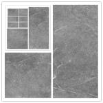 Cement Stone Mix R11 Porcelain Tiles Less Then 0.05% Water Absorption
