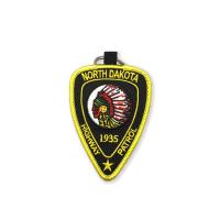 Buy cheap Motorcycle Embroidered Key Chain Rings Chenille Ironing Backing OEM product