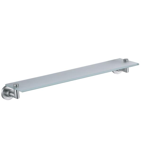 Buy cheap Glass Bathroom Accessories Shelves Wall Mounted Rectangular Polished 21.65 Inch from wholesalers
