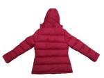 Short Ladies Hooded Padded Jackets Winter Quilted Coat With Hood Womens