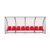 Buy cheap 4 Seats Substitute Outdoor Stadium Seating With EN12727 Certificate from wholesalers