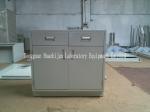 800*500*600mm Steel Lab Furniture , Powder Coated Metal Lab Cabinets