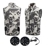 OEM service Outdoor wear Fan Cooled Jacket 5V With USB Switch Cable