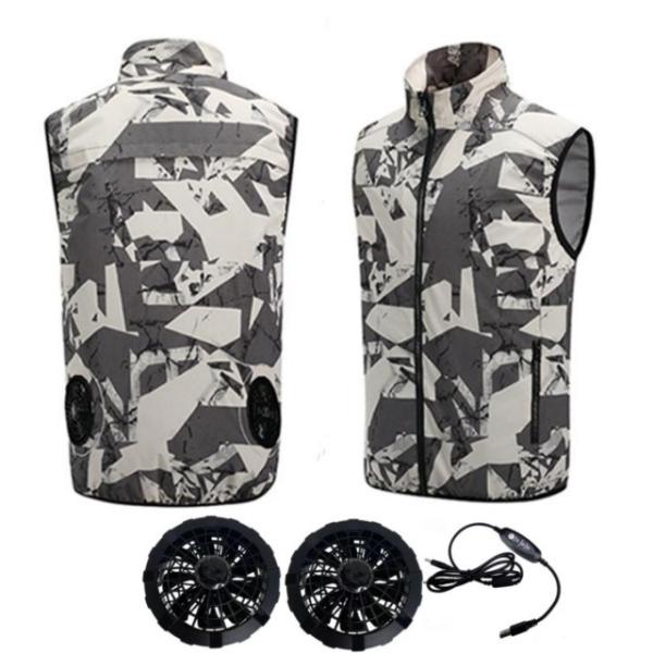 Buy cheap OEM service Outdoor wear Fan Cooled Jacket 5V With USB Switch Cable from wholesalers