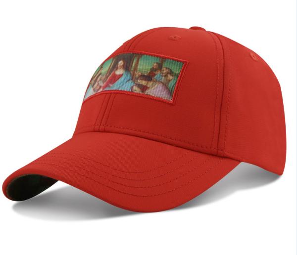Buy cheap SGS Certification Hip Hop Dad Hats , 100% Polyester Curved Brim Baseball Cap from wholesalers