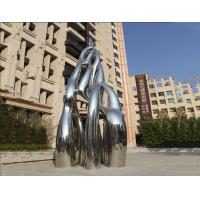 Buy cheap Abstract Giant Outdoor Sculpture Mirror Polished For Square Decoration product