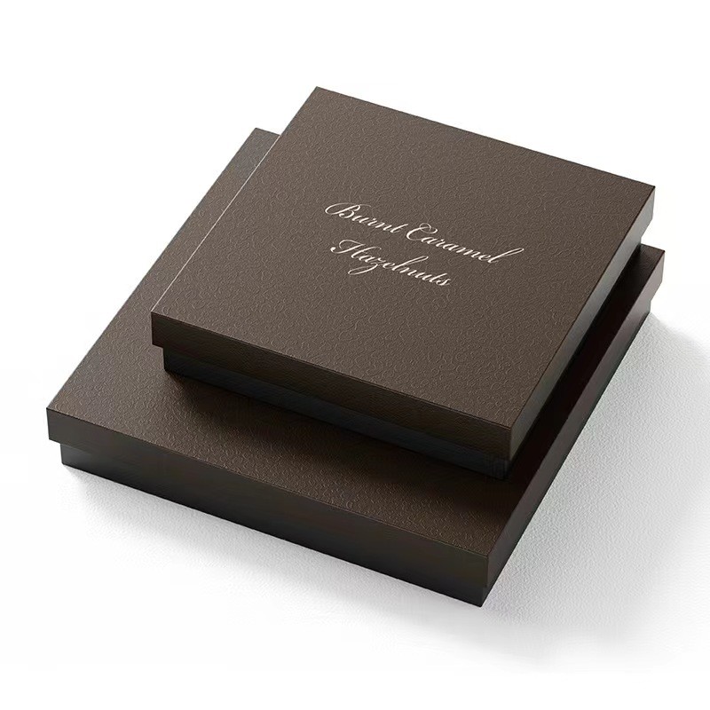 Chocolate Coffee Food Container Paper Box Sample Cost Refunded Once Order Placed