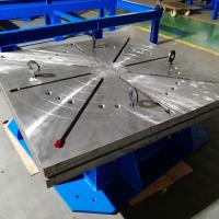 Buy cheap 20ton Welding Turning Table Height Adjustable Electric Turntable product