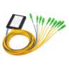 Buy cheap FTTH CWDM SC APC Stainless Steel ABS Box Fiber Optic WDM 1310 1490 1550nm 3-Port FWDM from wholesalers