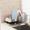 Buy cheap Foldable Silver Dish Rack With Compact Space Saving Design Durable Iron Construction from wholesalers